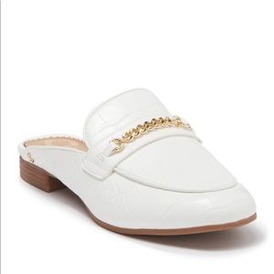 Sam Edelman White Mules